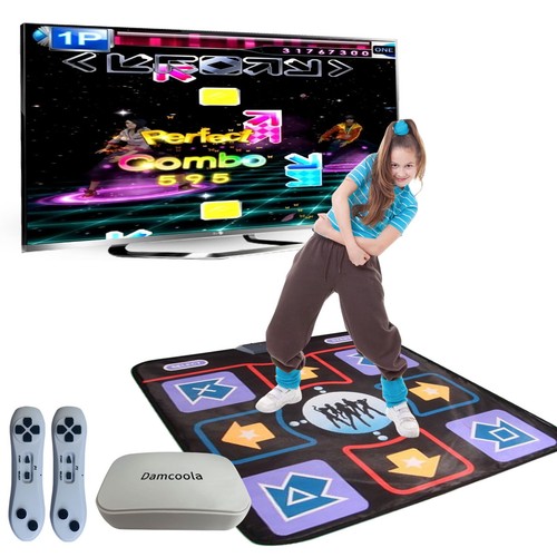 Dance mat game console