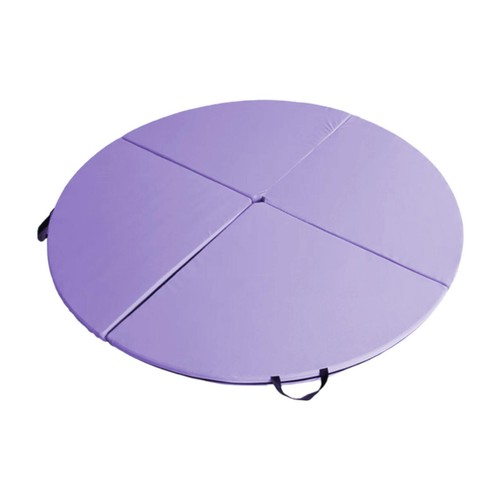 Folding pole dance mat round - pole,